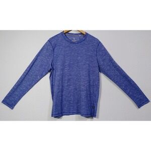 International Report Long Sleeve Size L‎ Crew Neck Shirt Mens Activewear  Blue